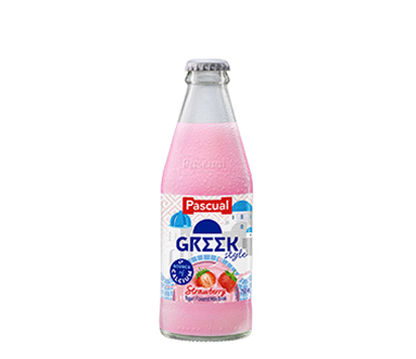 Greek Strawberry Yogurt Drink